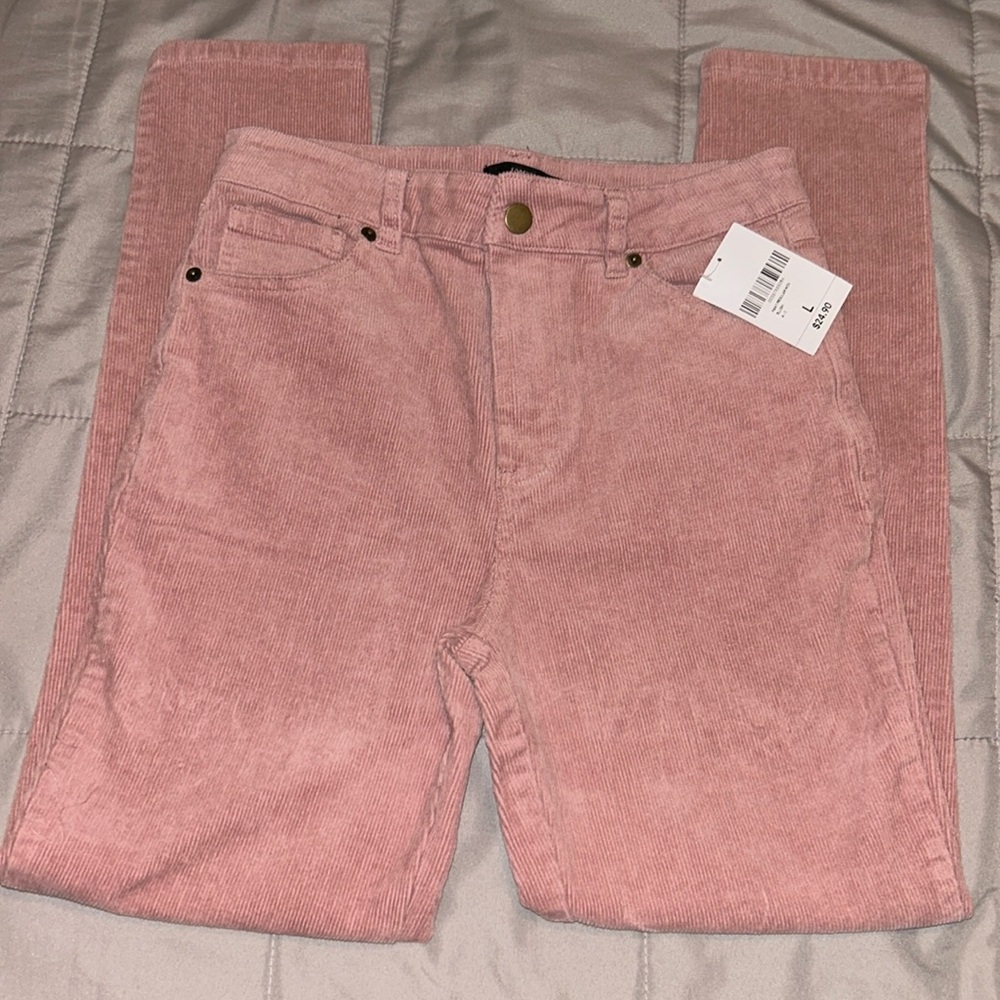 Pink Corduroy Pants